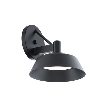 DWELED Rockport 11in LED Outdoor Wall Light 3000K in Black WS-W772